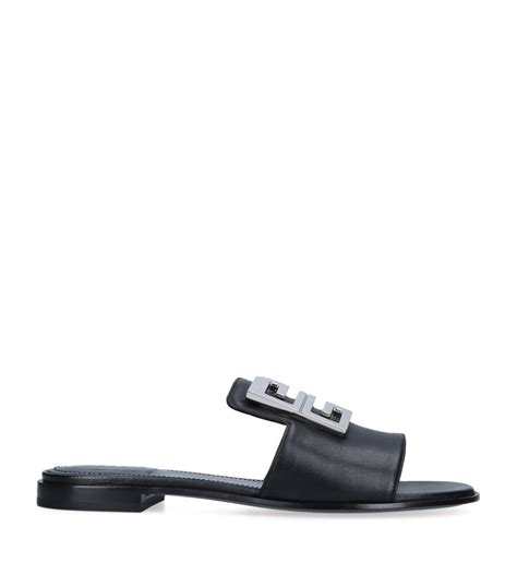 givenchy chain link leather mules|4G flat mules in leather in .